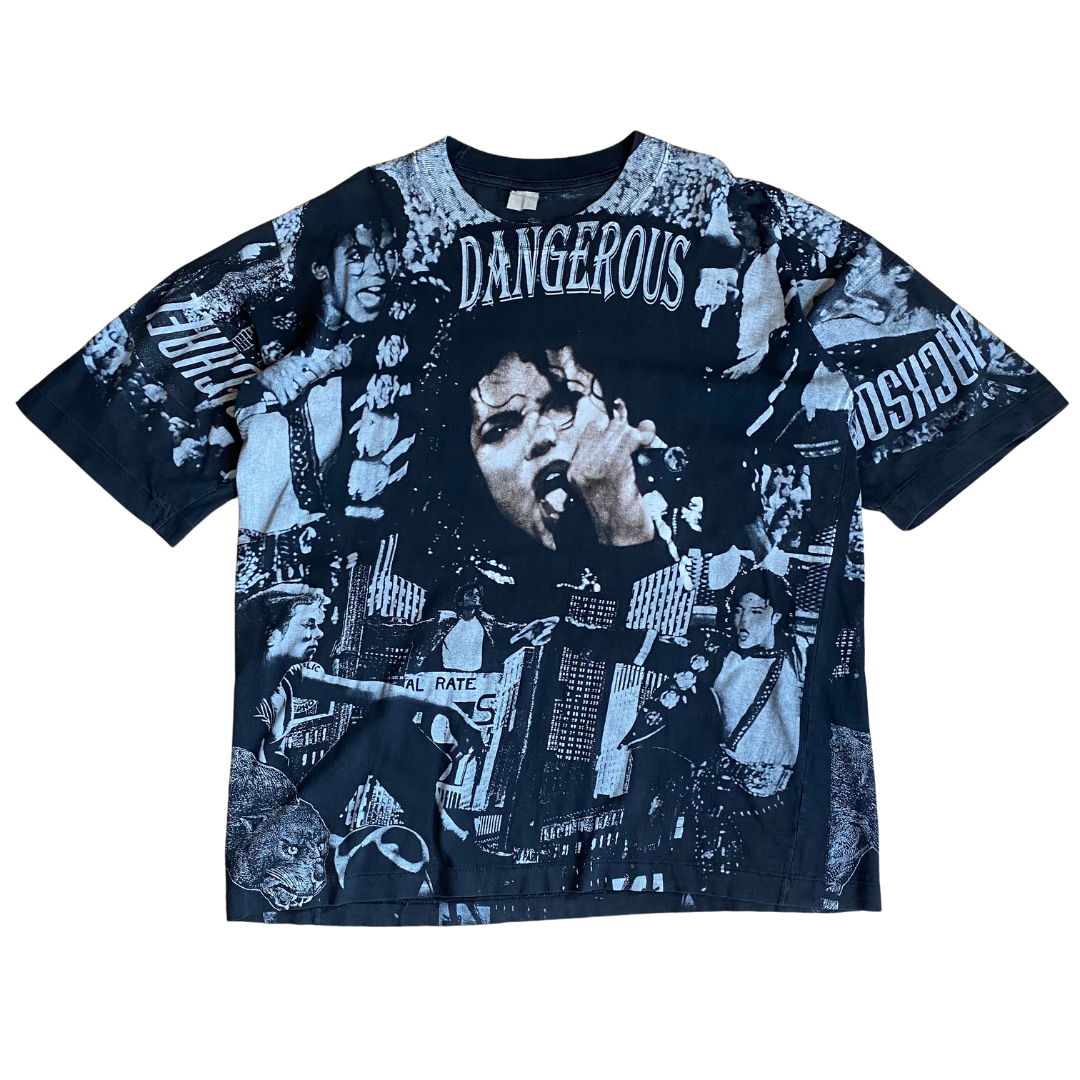 Michael Jackson 90's Dangerous All Over Print Tee