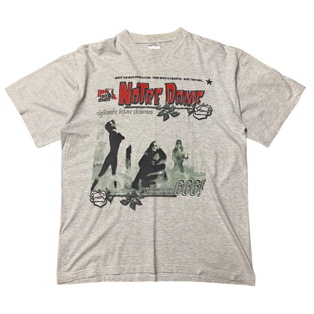 Notre Dame 90's Nightmare Before Christmas Tee