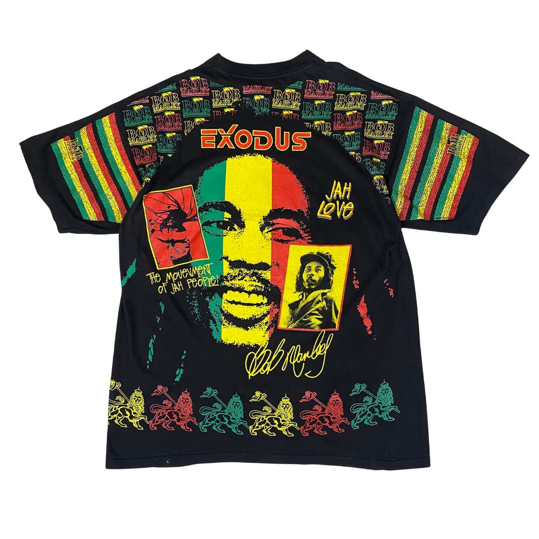 Bob Marley 90's Exodus All Over Print Tee