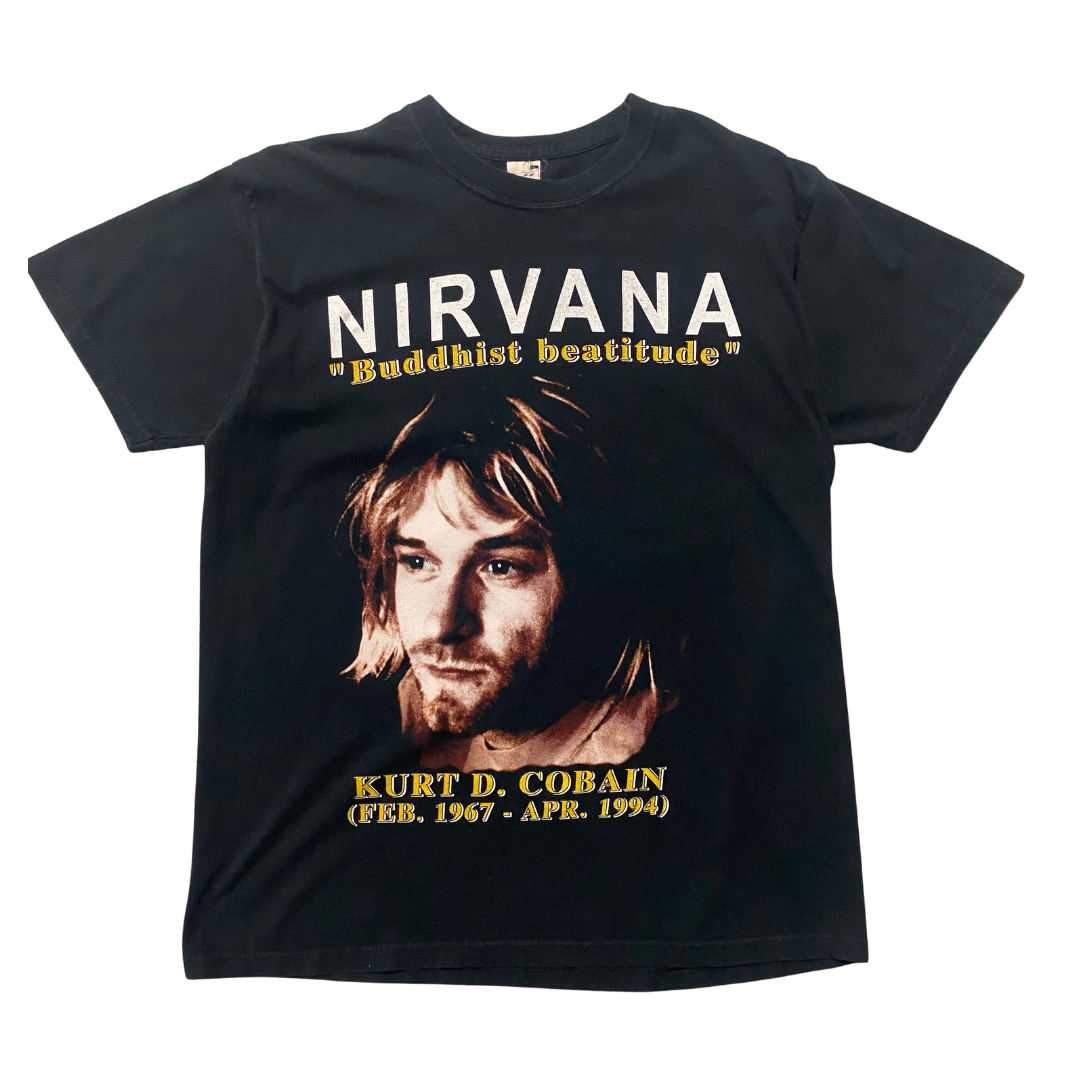 Nirvana 00's Buddhist Beatitude Tee