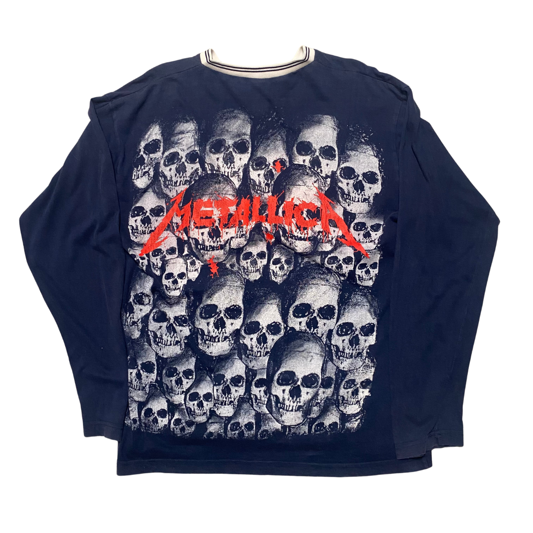 Metallica 90's Skull Longsleeved Tee