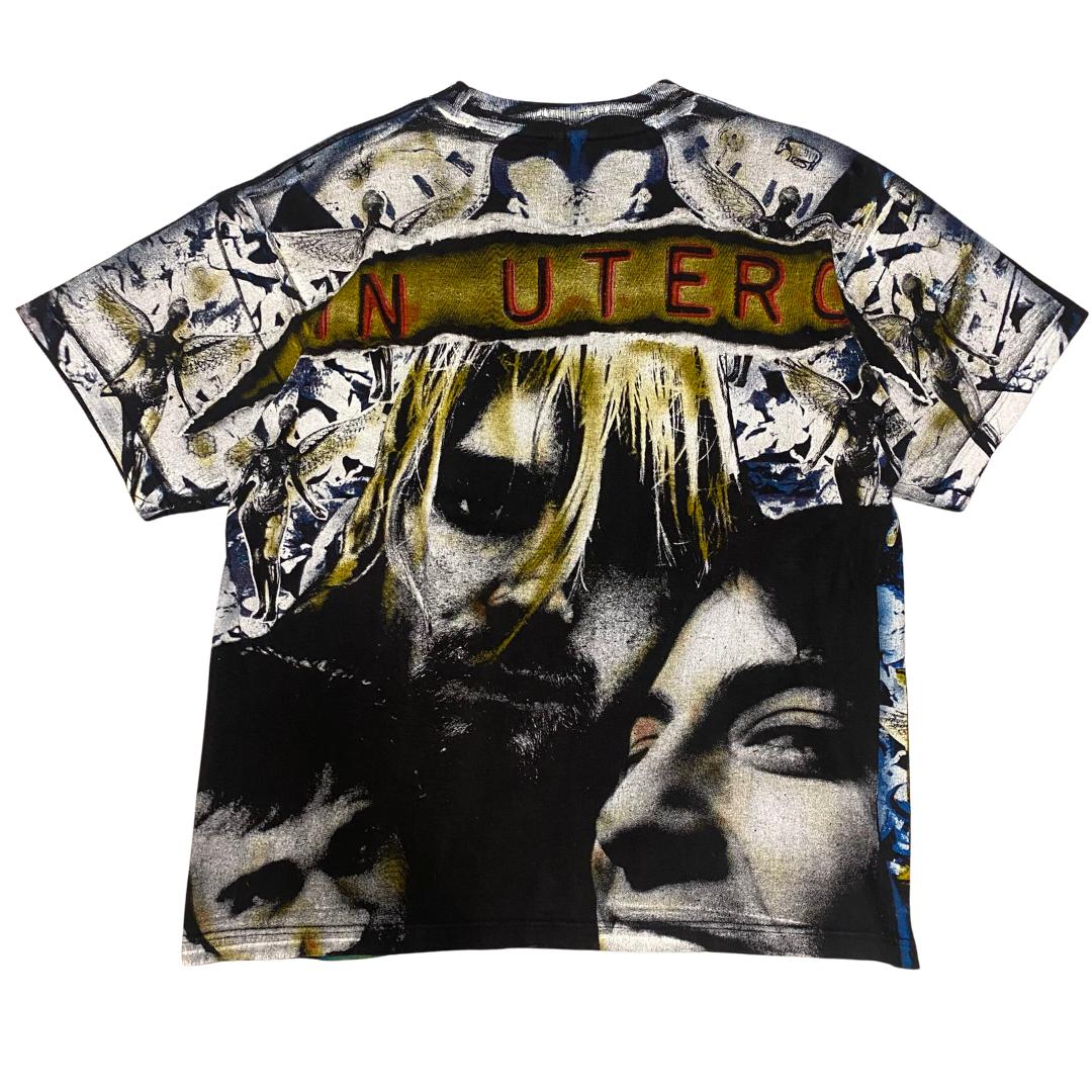 Nirvana 90's In Utero All Over Print Tee