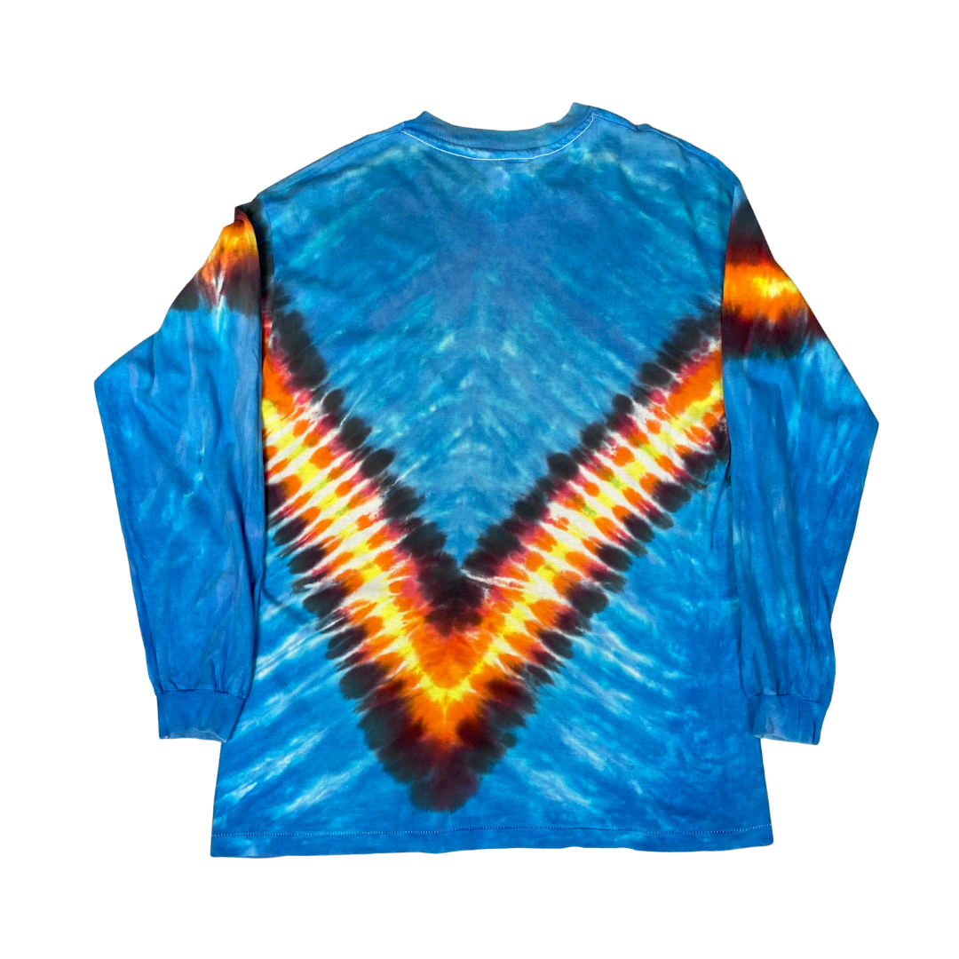 Harley Davidson Bald Eagle Tie Dye Longsleeved Tee