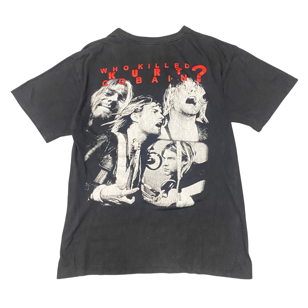 Kurt Cobain 90's Who Killed Kurt Cobain? Tee