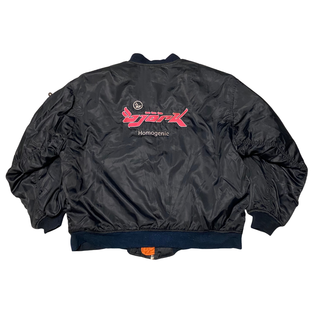 Björk 1997 Homogenic MA-1 Bomber Jacket