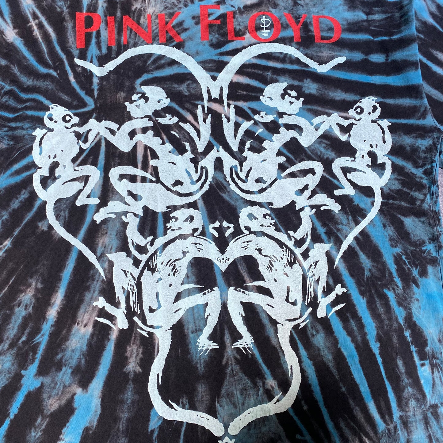 Pink Floyd 90's The Division Bell Tie Dye Tee