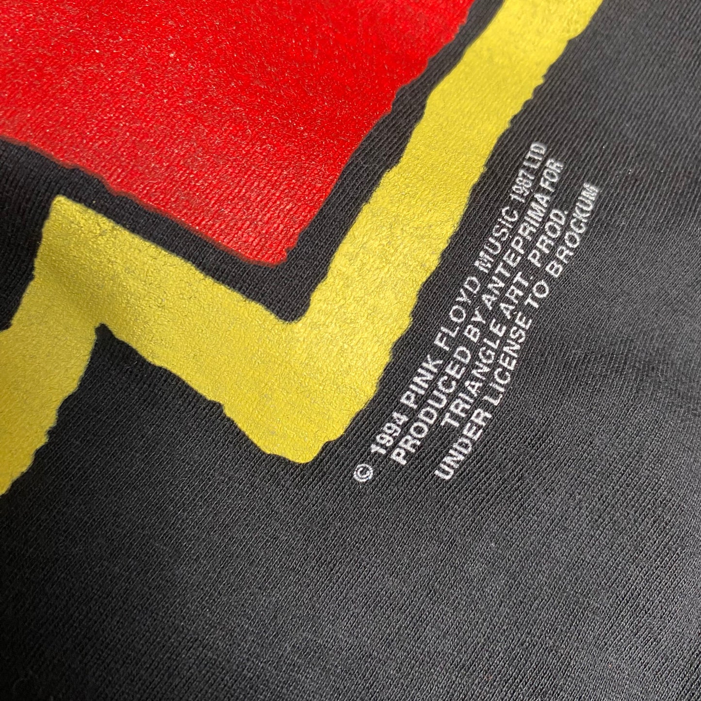 Pink Floyd 1994 Division Bell European Tour Tee
