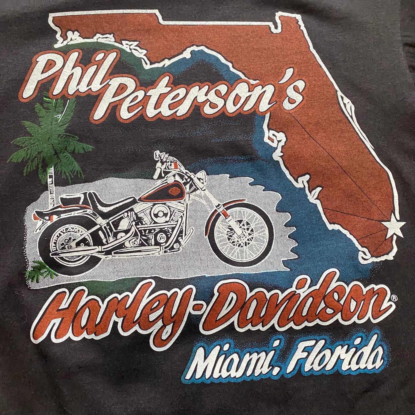 Harley Davidson 1987 On The Eighth Day, God Created.. Tee