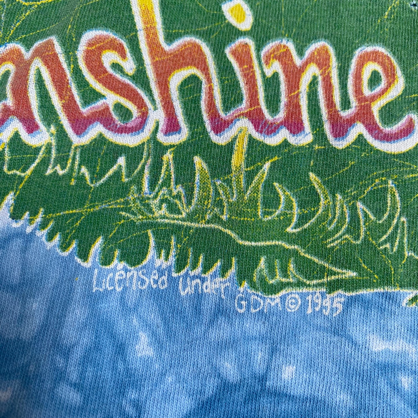 Grateful Dead 1995 Sunshine Daydream Tie Dye Tee