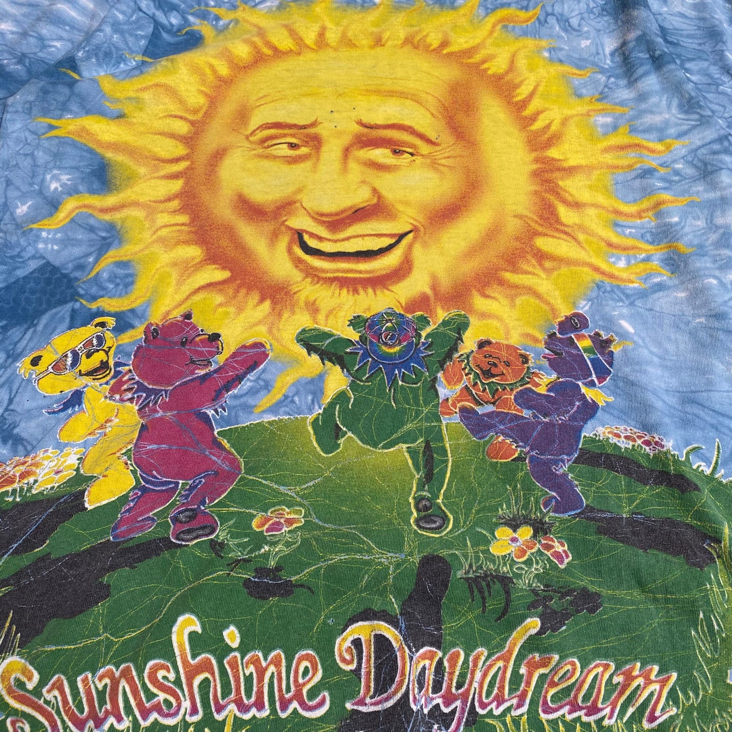 Grateful Dead 1995 Sunshine Daydream Tie Dye Tee