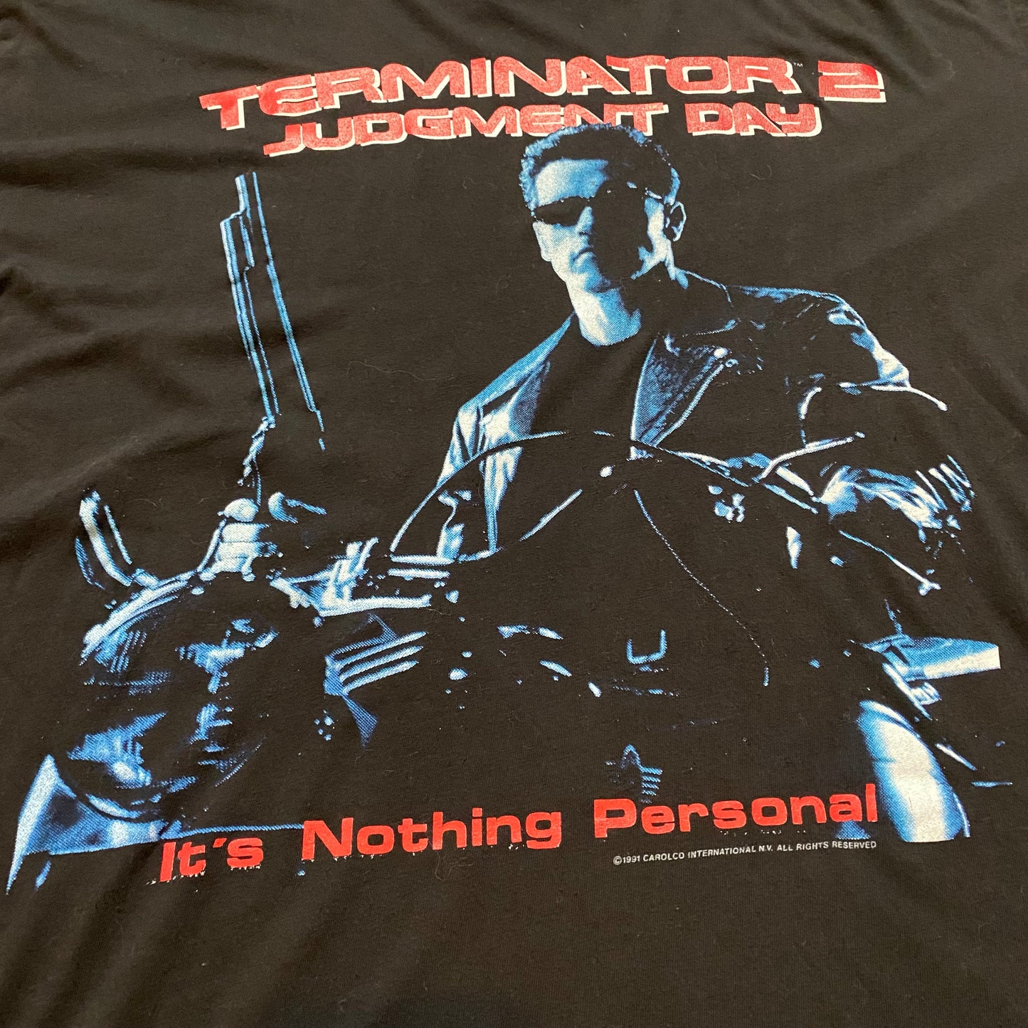 Terminator 2 1991 It's Nothing Personal Tee