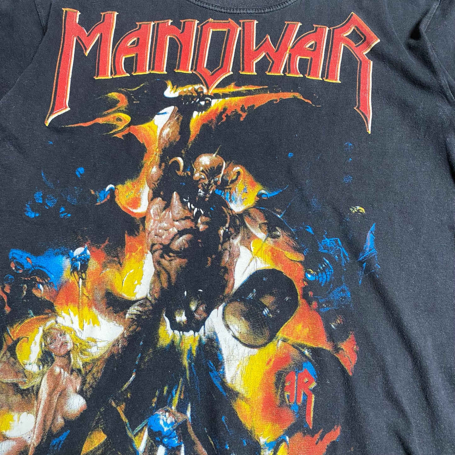 Manowar 2002 Warriors Of The World Tee