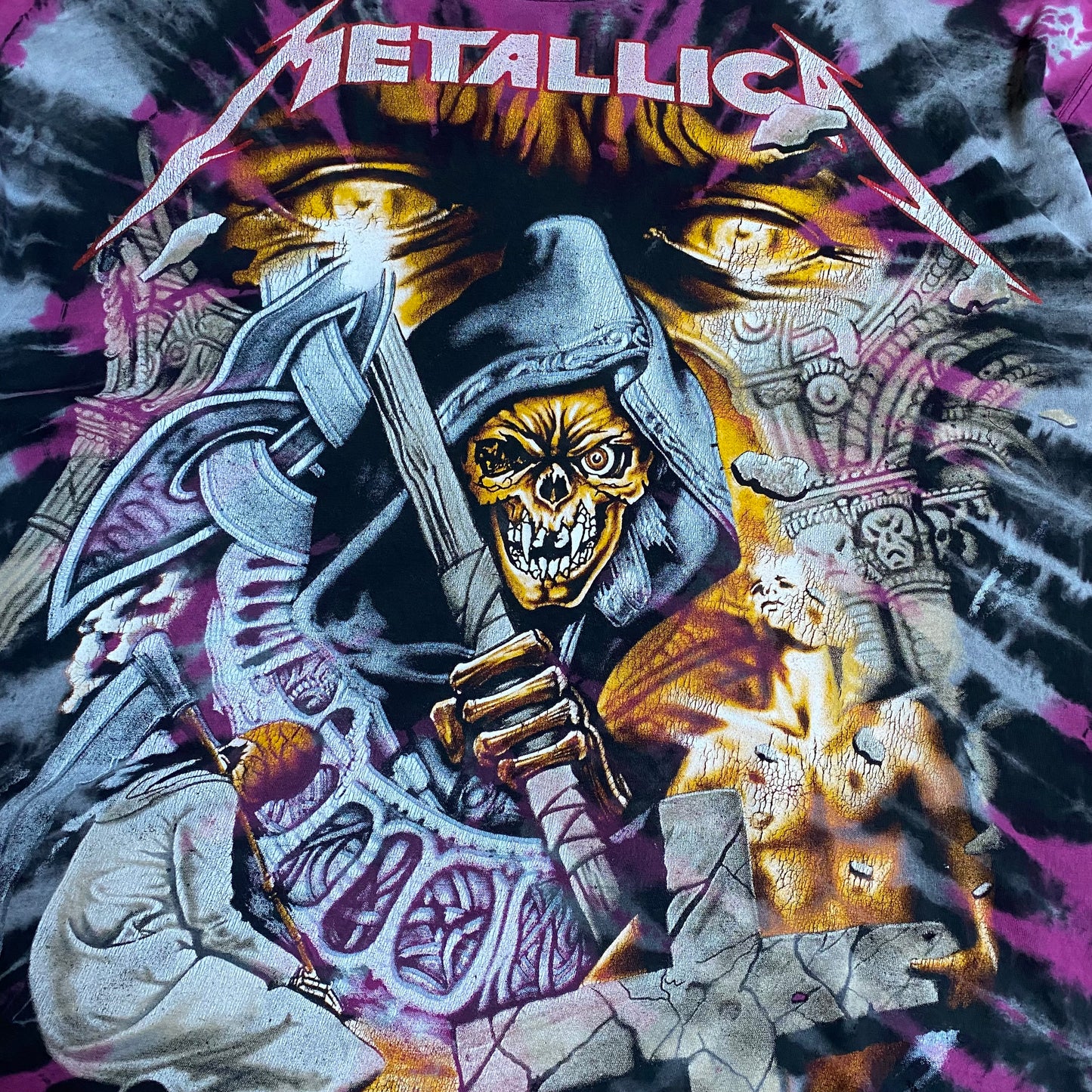 Metallica 90's Tie Dye Tee