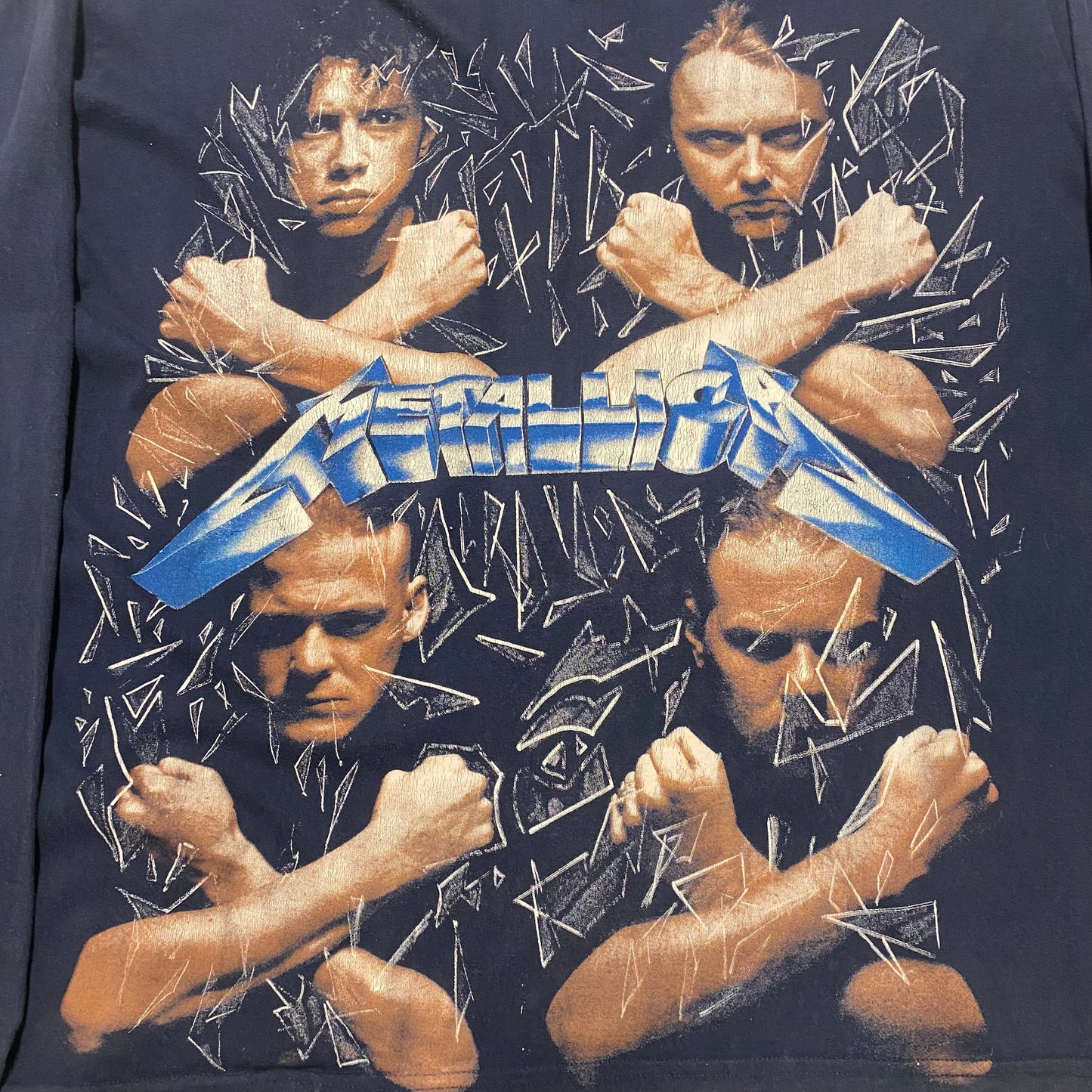 Metallica 90's Skull Longsleeved Tee