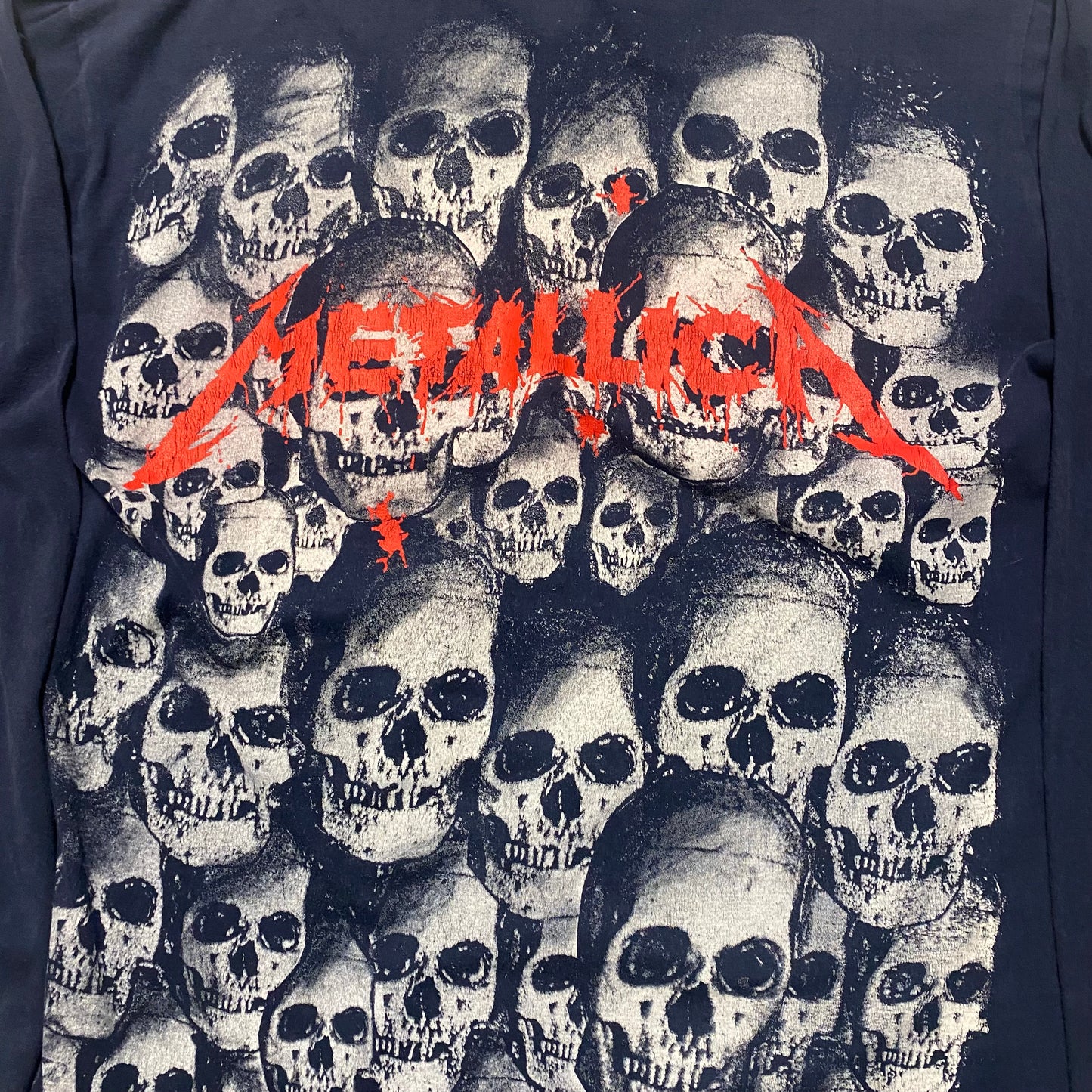 Metallica 90's Skull Longsleeved Tee