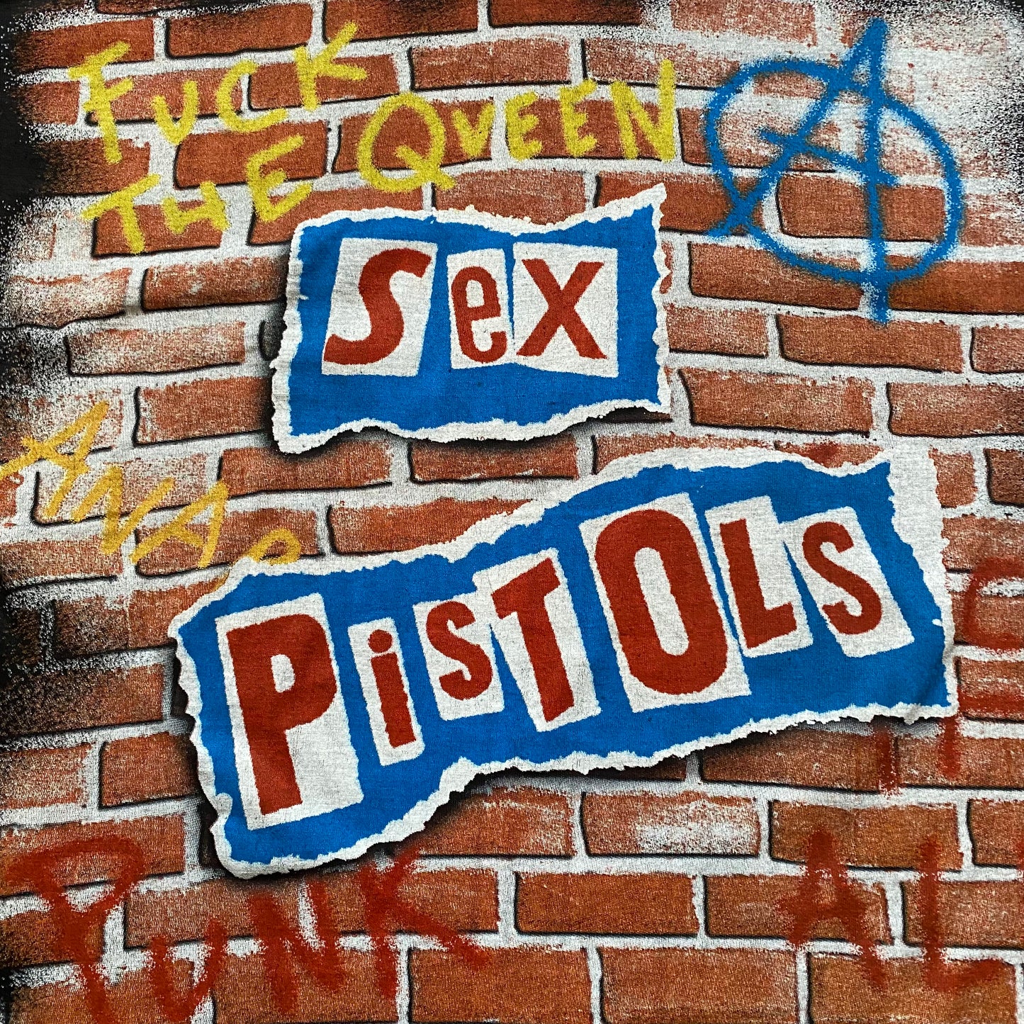 Sex Pistols 90's Rotten & Vicious European Bootleg Tee