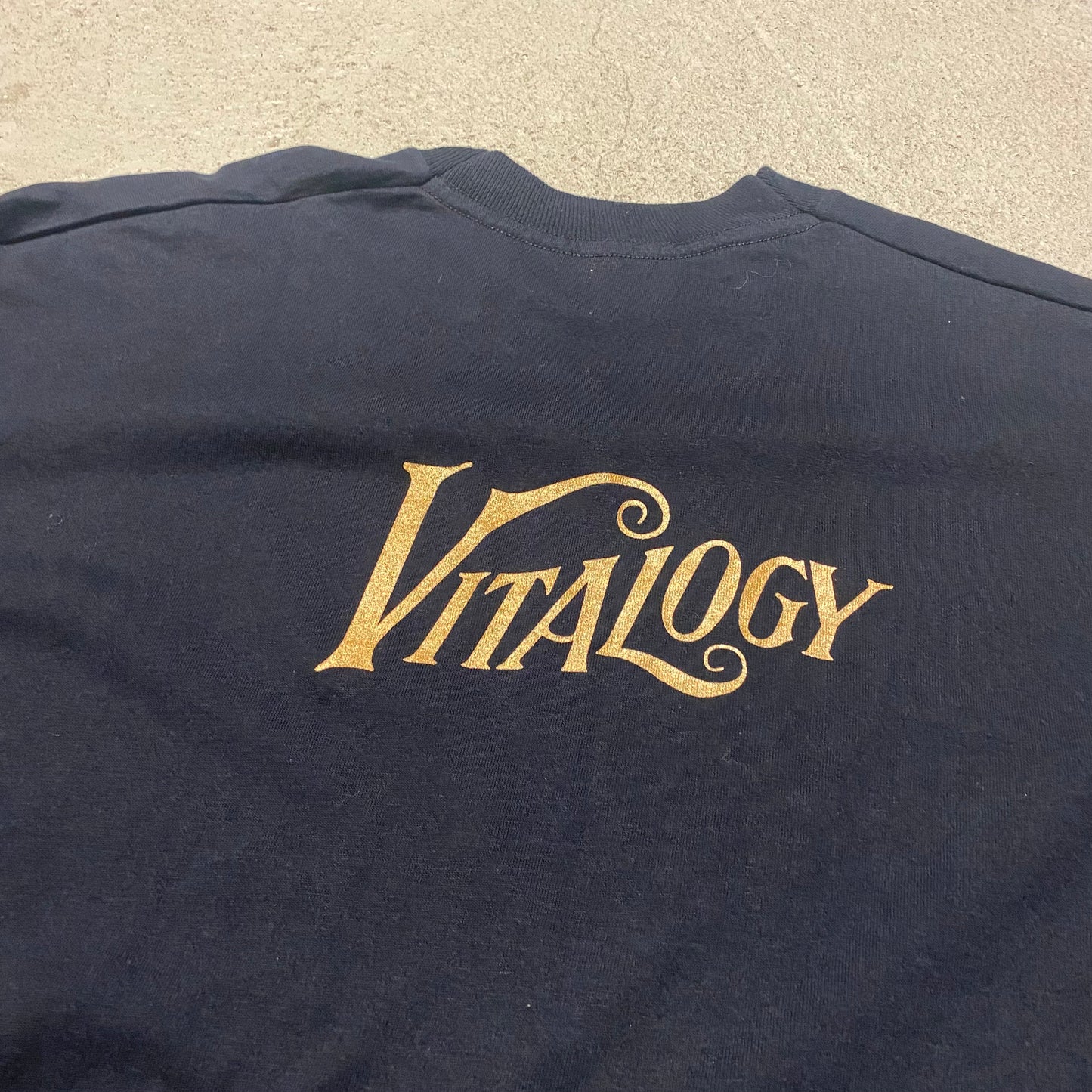 Pearl Jam 1995 Vitalogy Longsleeved Tee