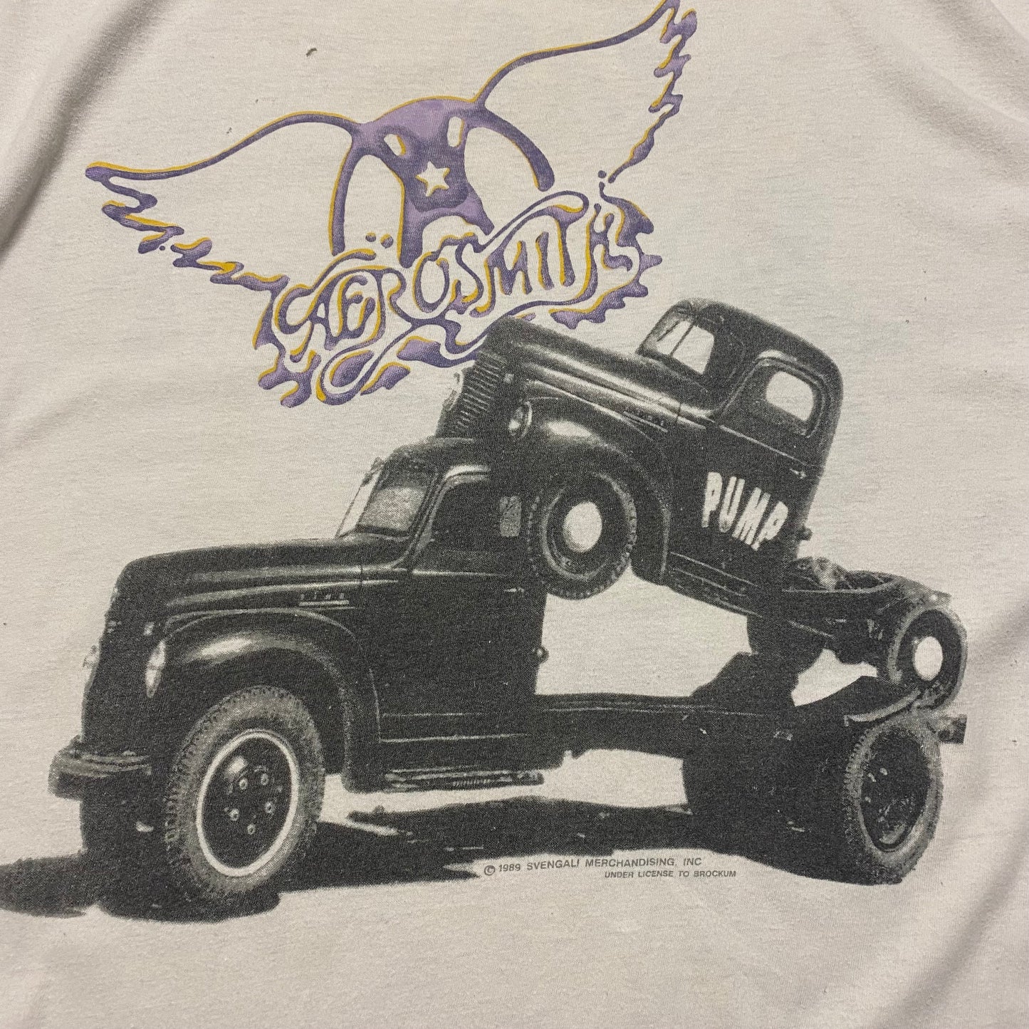 Aerosmith 1989 Pump Tee