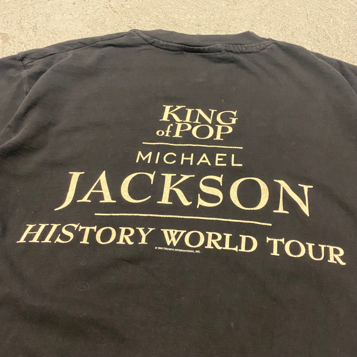 Michael Jackson 1996 History World Tour Tee