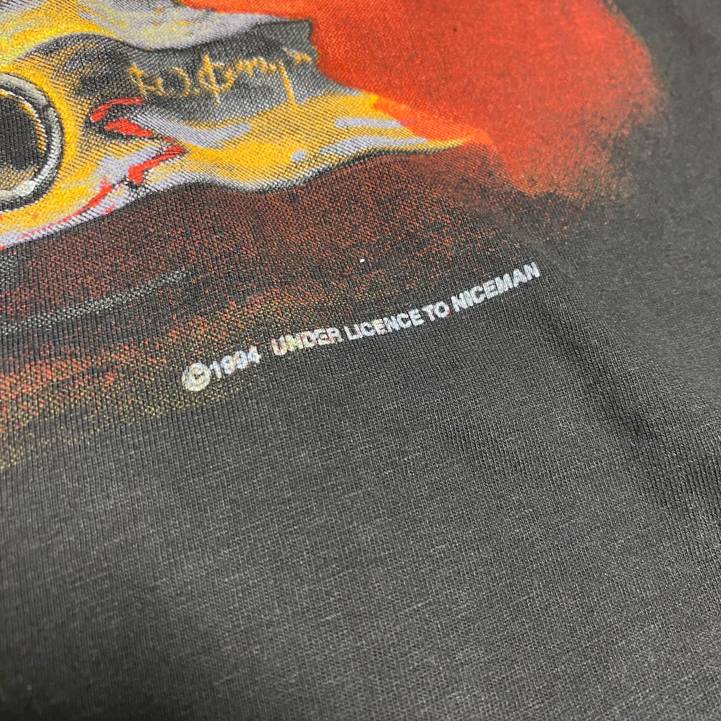 Manowar 1994 Agony And Ecstacy World Tour Long Sleeved Tee
