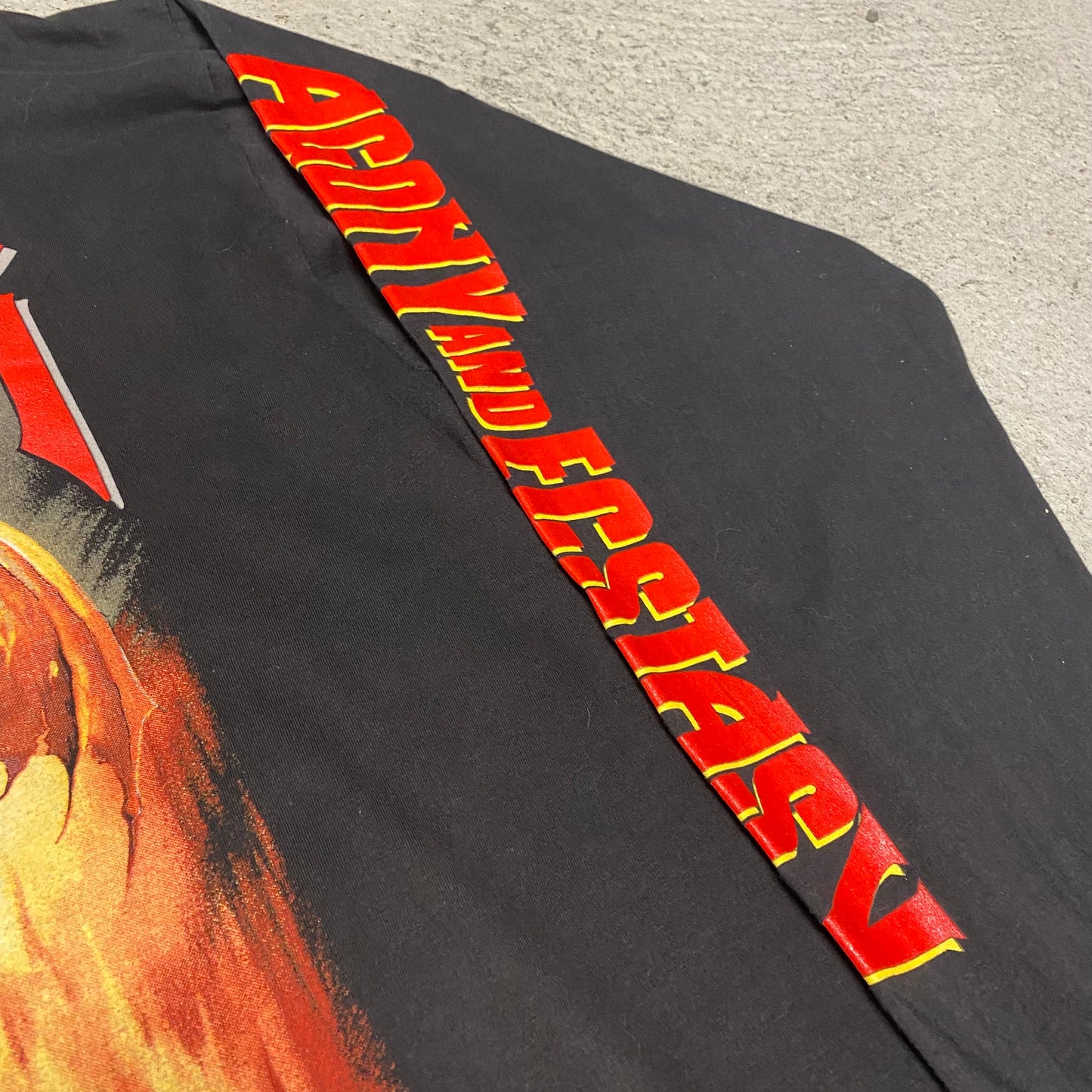 Manowar 1994 Agony And Ecstacy World Tour Long Sleeved Tee