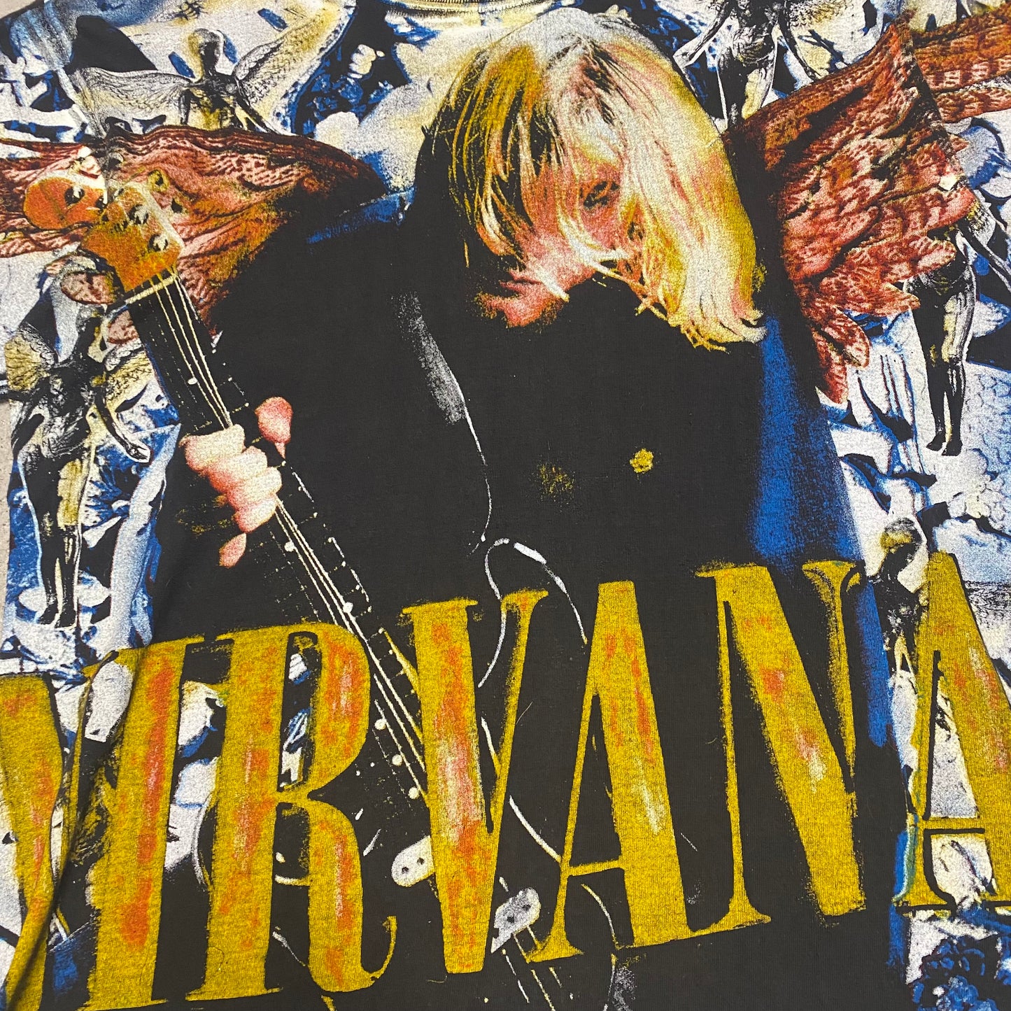 Nirvana 90's In Utero All Over Print Tee