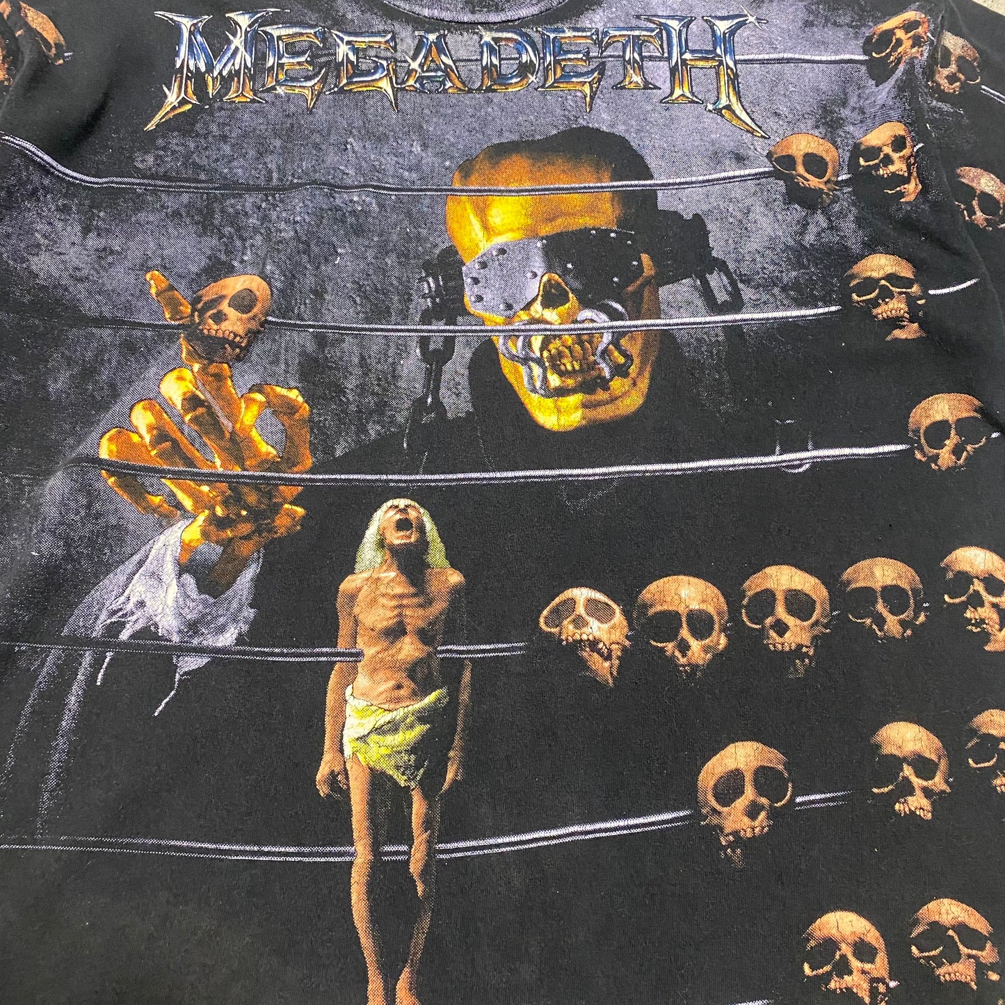 Megadeth 1992 Countdown To Extinction All Over Print Tee