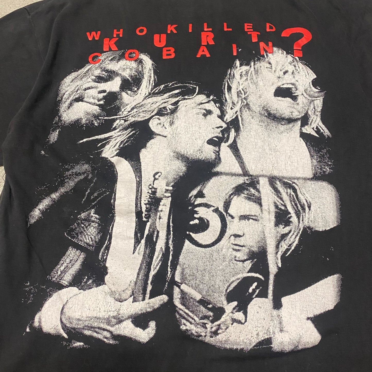 Kurt Cobain 90's Who Killed Kurt Cobain? Tee