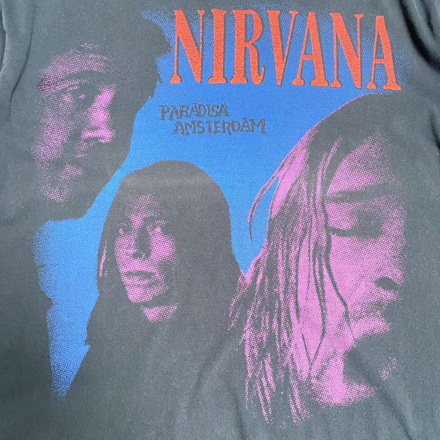 Nirvana 90's Paradiso Amsterdam Concert Tee