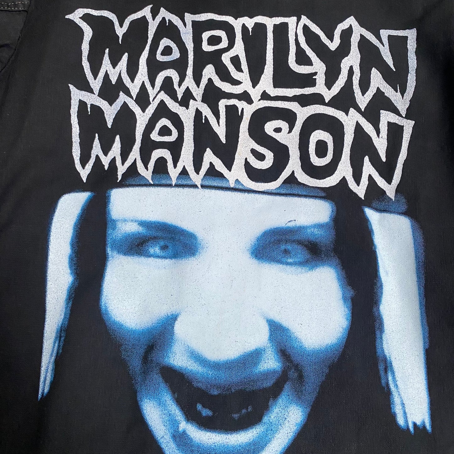 Marilyn Manson 90's I Smell Children Military Jacket