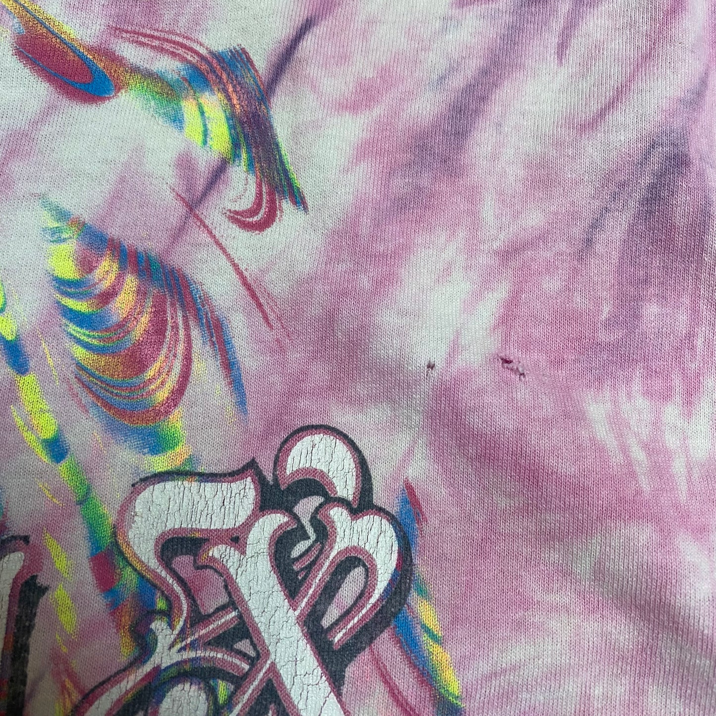 Jimi Hendrix 90's Hendrix Experience Tie Dye Tee