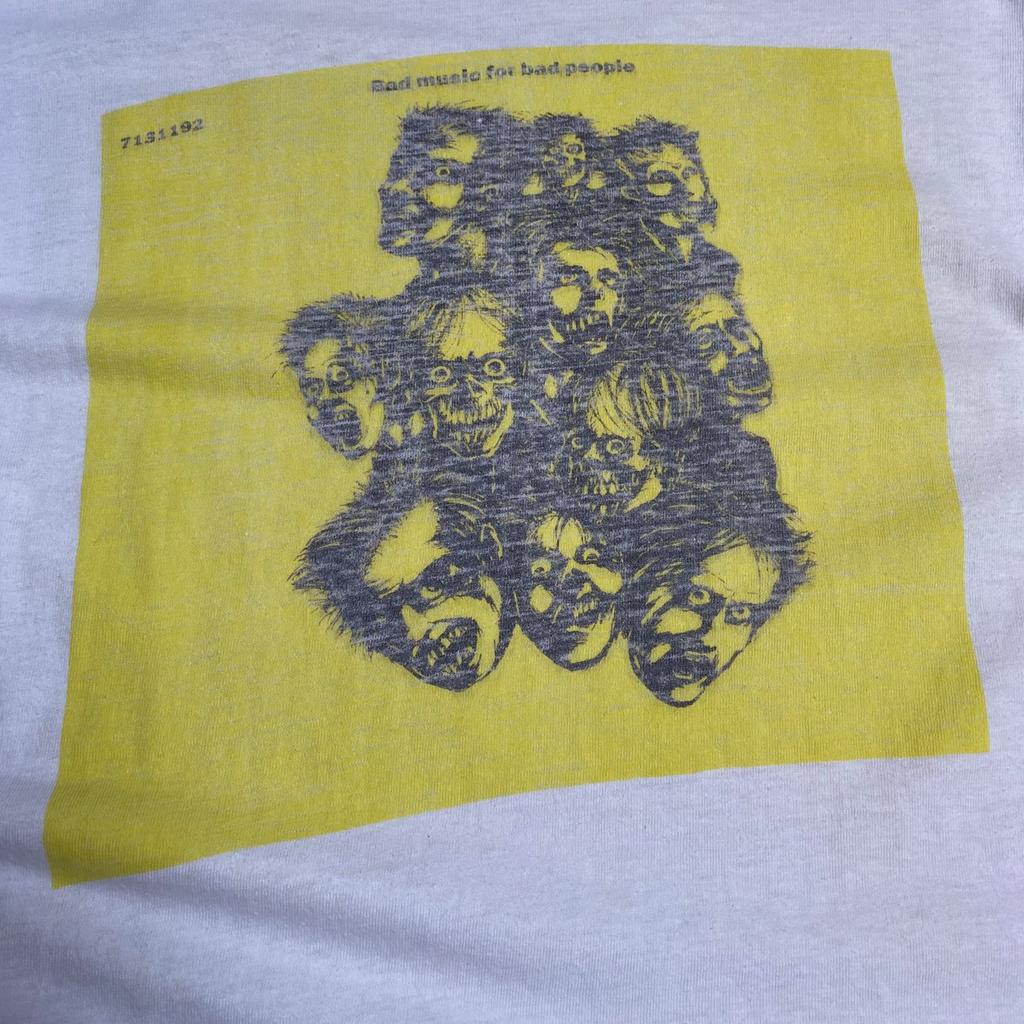 The Cramps 80's Bad Music For Bad People Tee