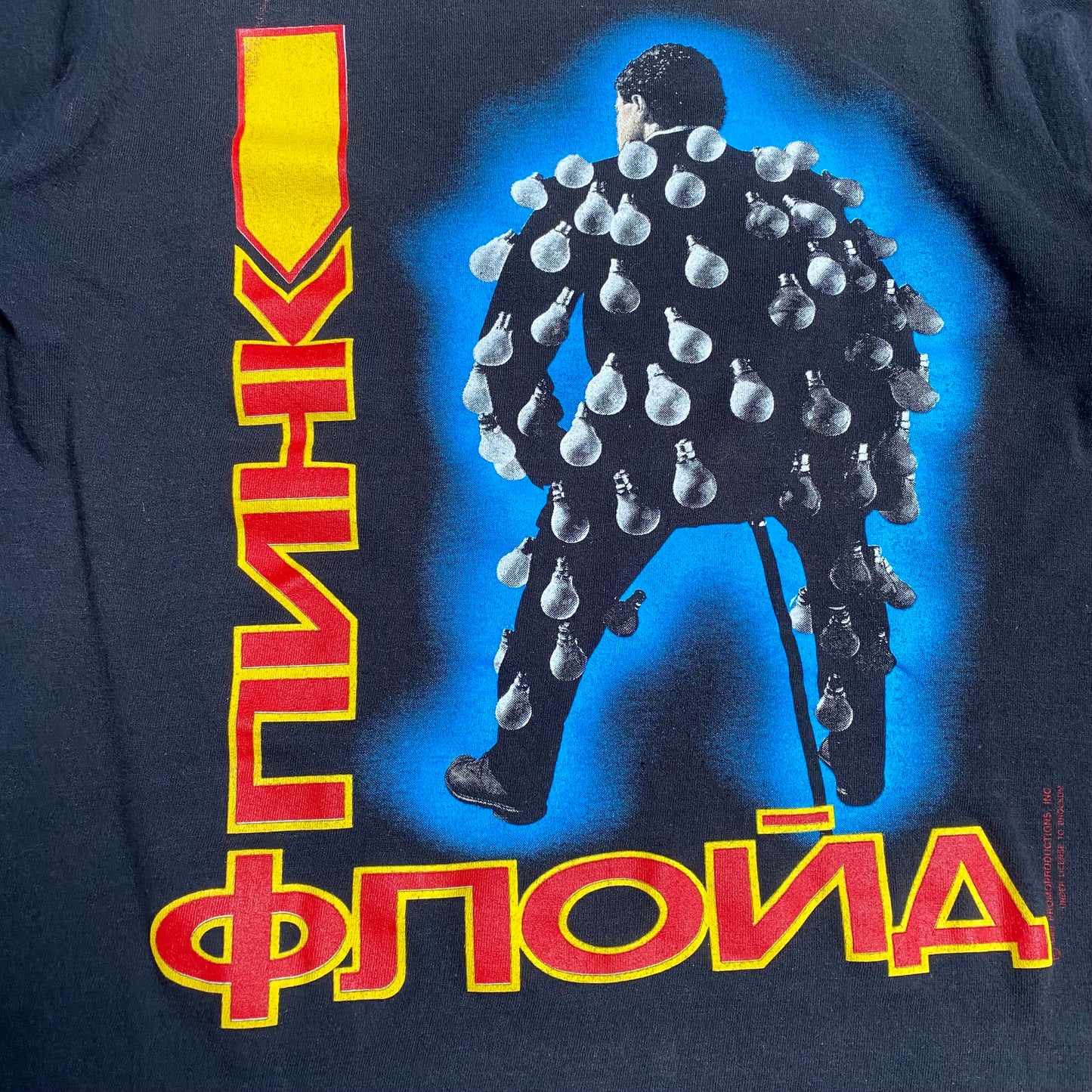 Pink Floyd 1989 Delicate Sound Of Thunder Russia Tee