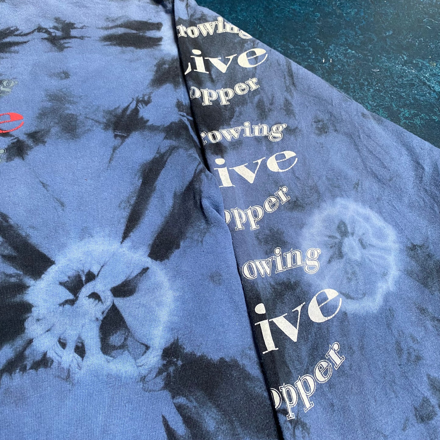 Live 1994 Throwing Copper Tie Dye Longsleeved Tee