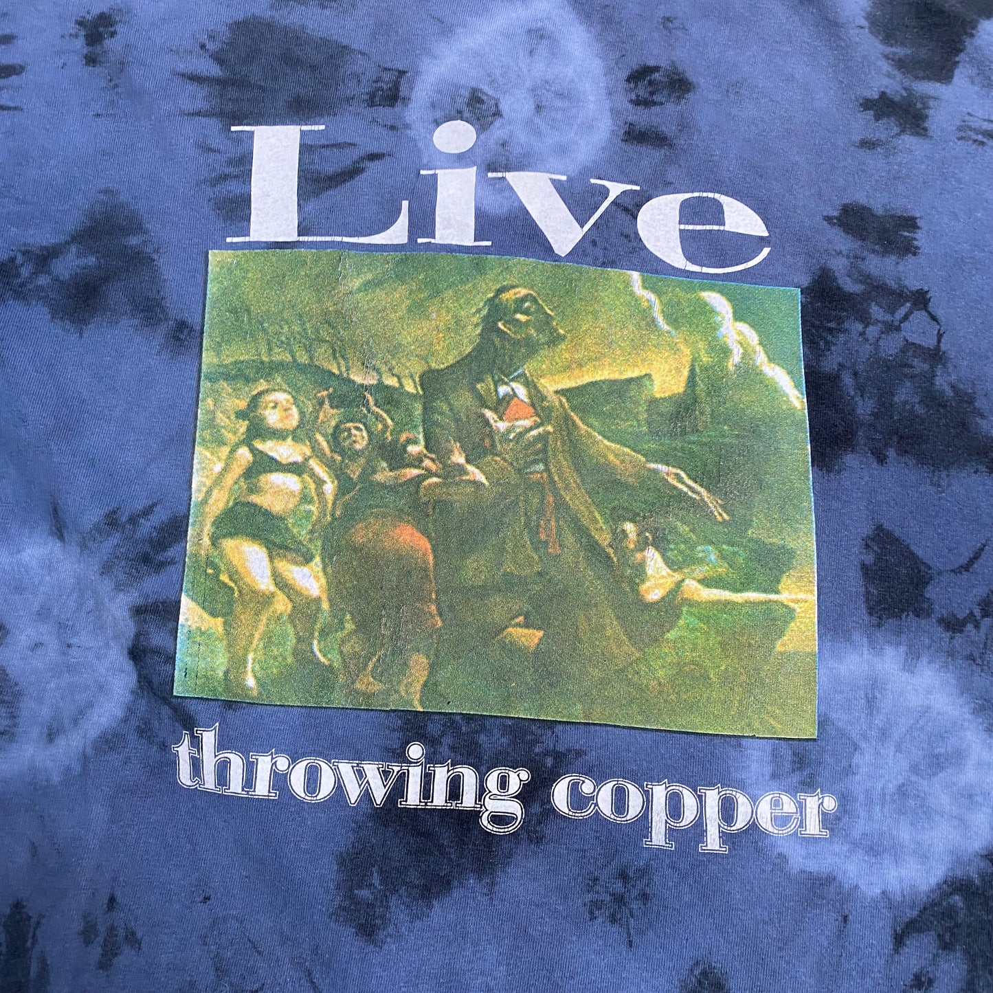 Live 1994 Throwing Copper Tie Dye Longsleeved Tee