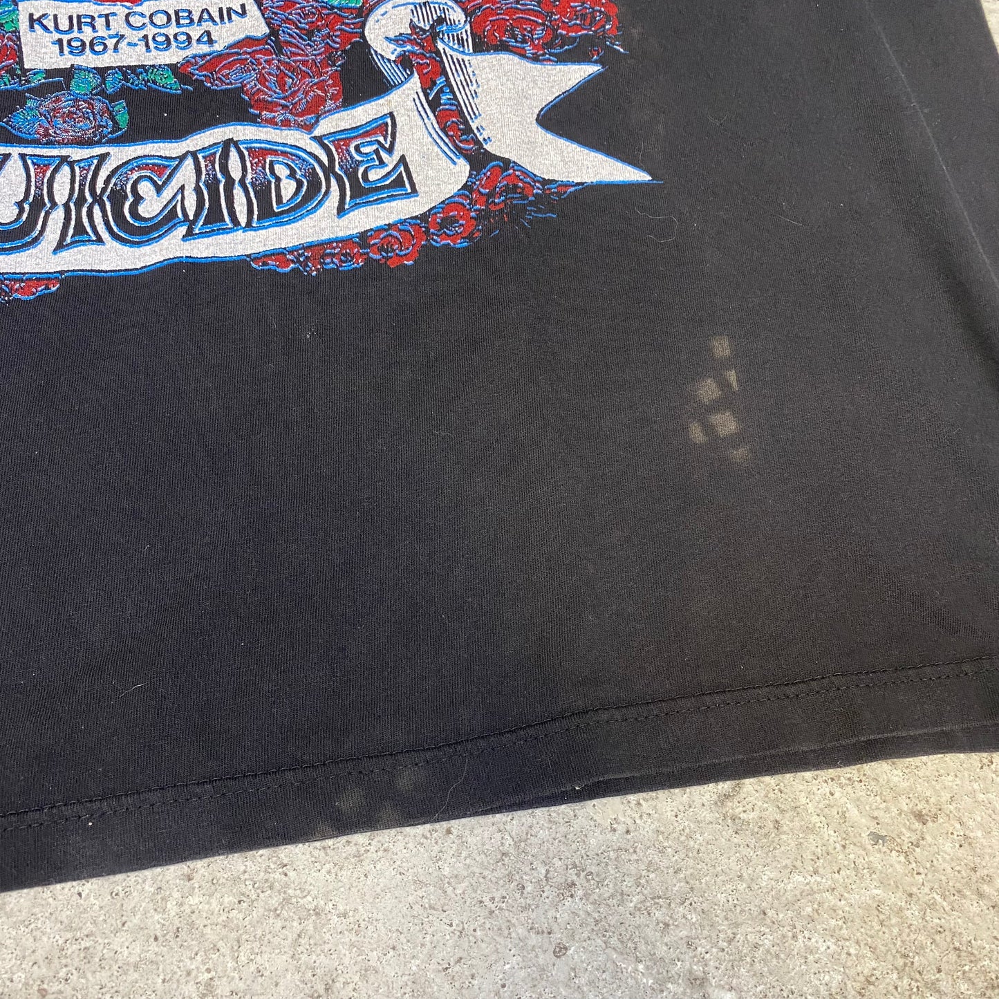 Kurt Cobain 1994 Rock 'N Roll Suicide Tee
