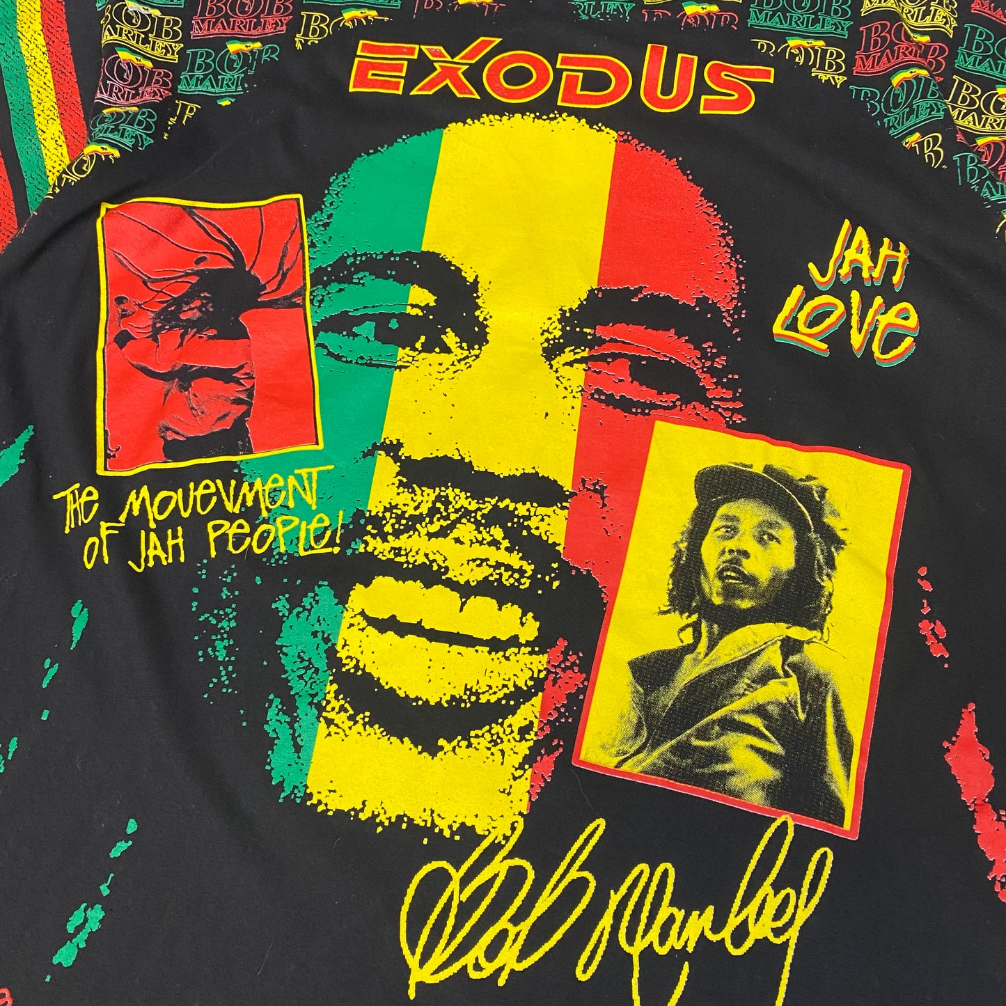 Bob Marley 90's Exodus All Over Print Tee