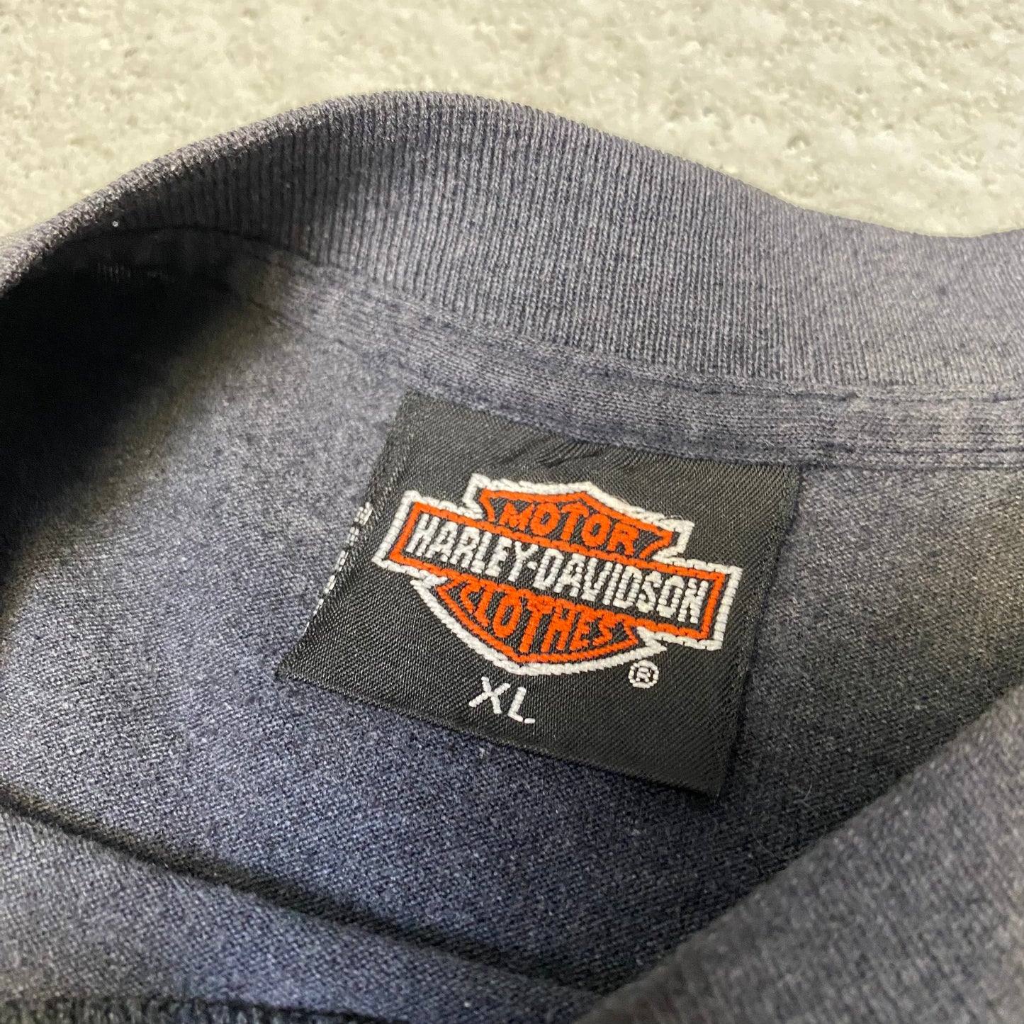 Harley Davidson 1991 Righteous Ruler 3D Emblem Tee