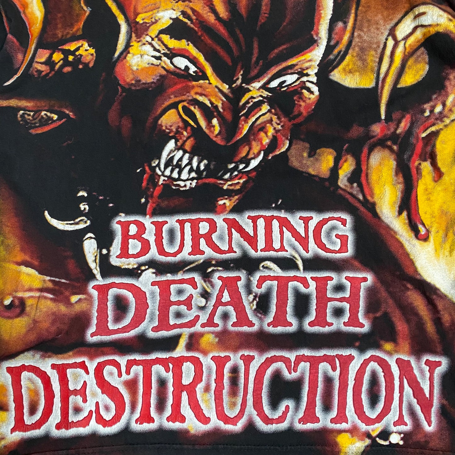 Manoway 1998 Hell On Stage All Over Print Tee