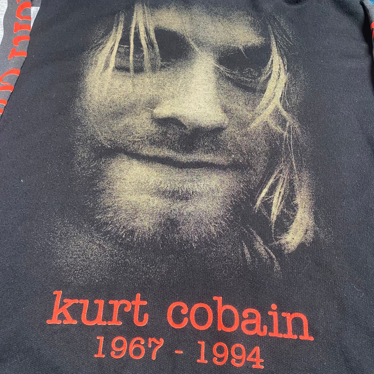 Kurt Cobain 90's Grunge Is Dead Memorial Hoodie