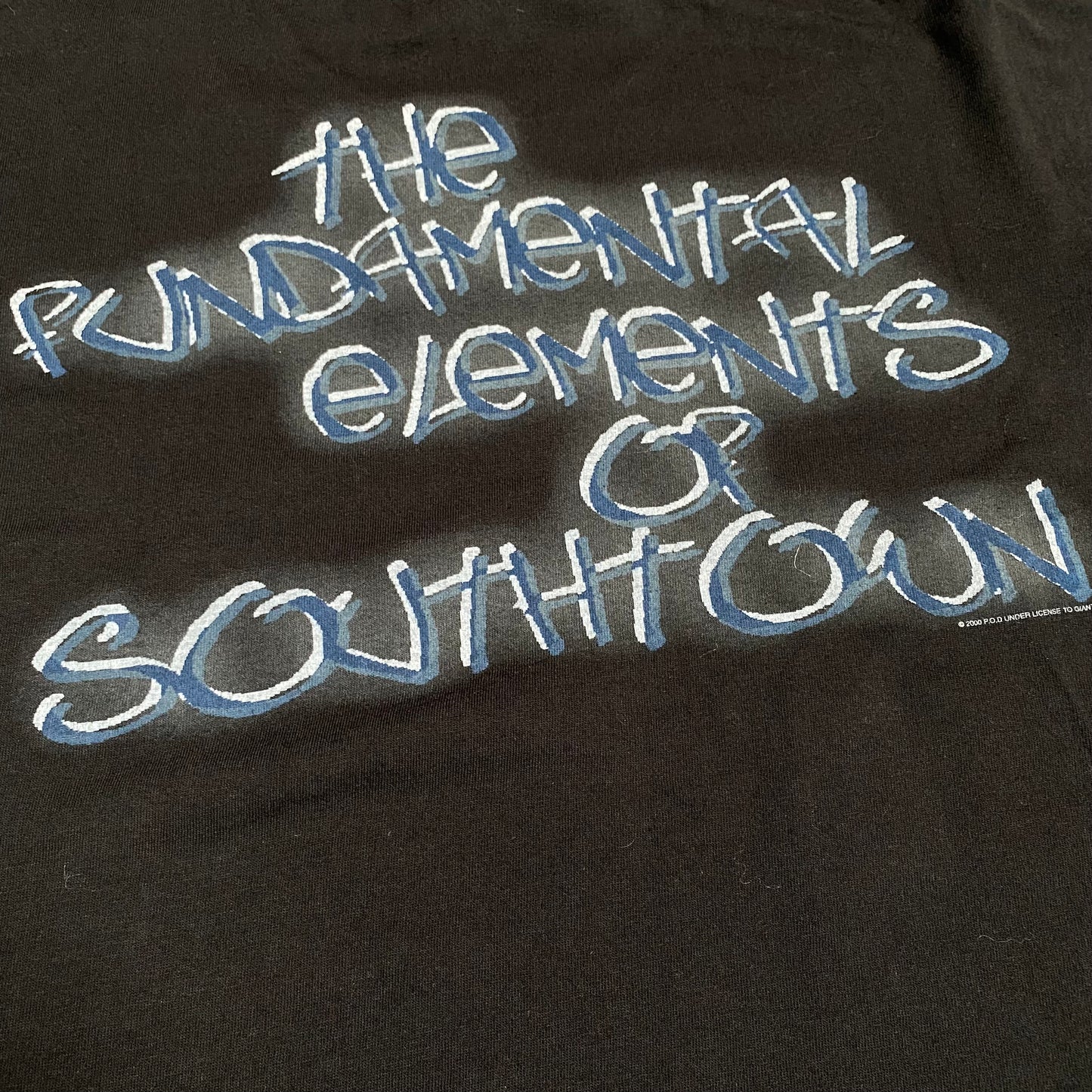 P.O.D. 2000 The Fundamental Elements Of Southtown Tee