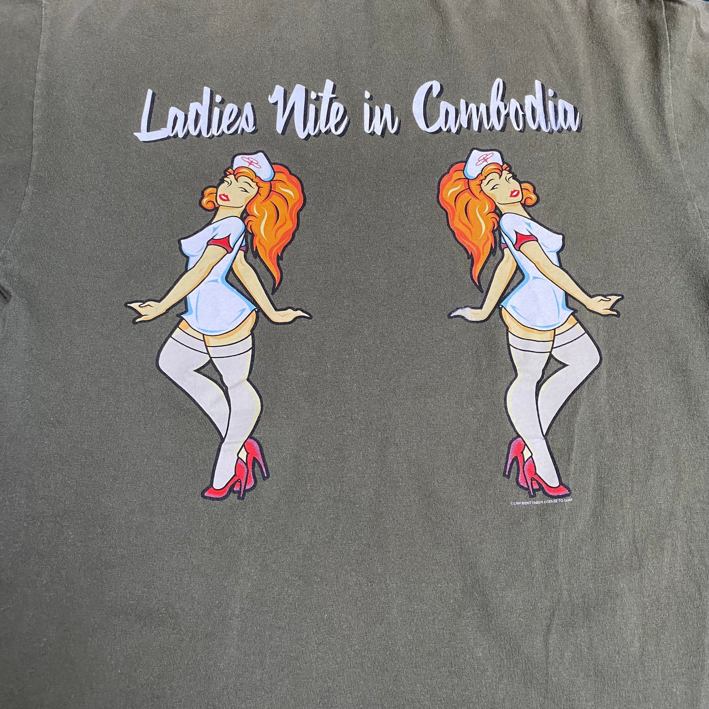 Limp Bizkit 1998 Ladies Nite In Cambodia Tee