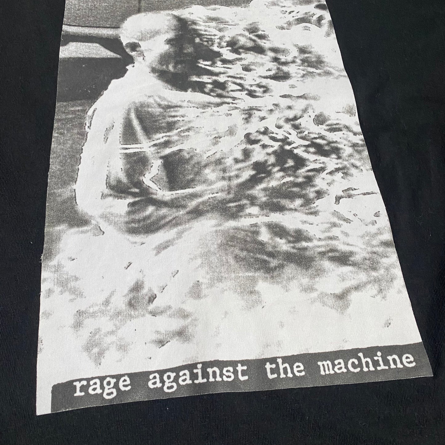 Rage Against The Machine 90's Burning Monk Tee
