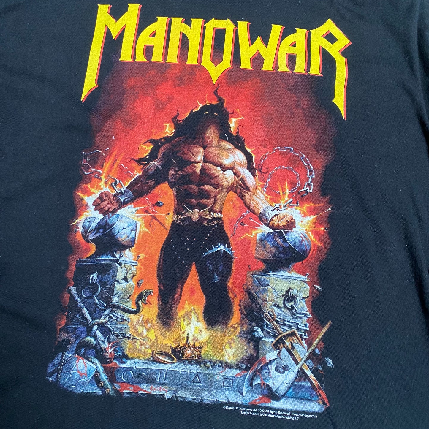 Manowar 2003 Louder Than Hell Longsleeve Tee