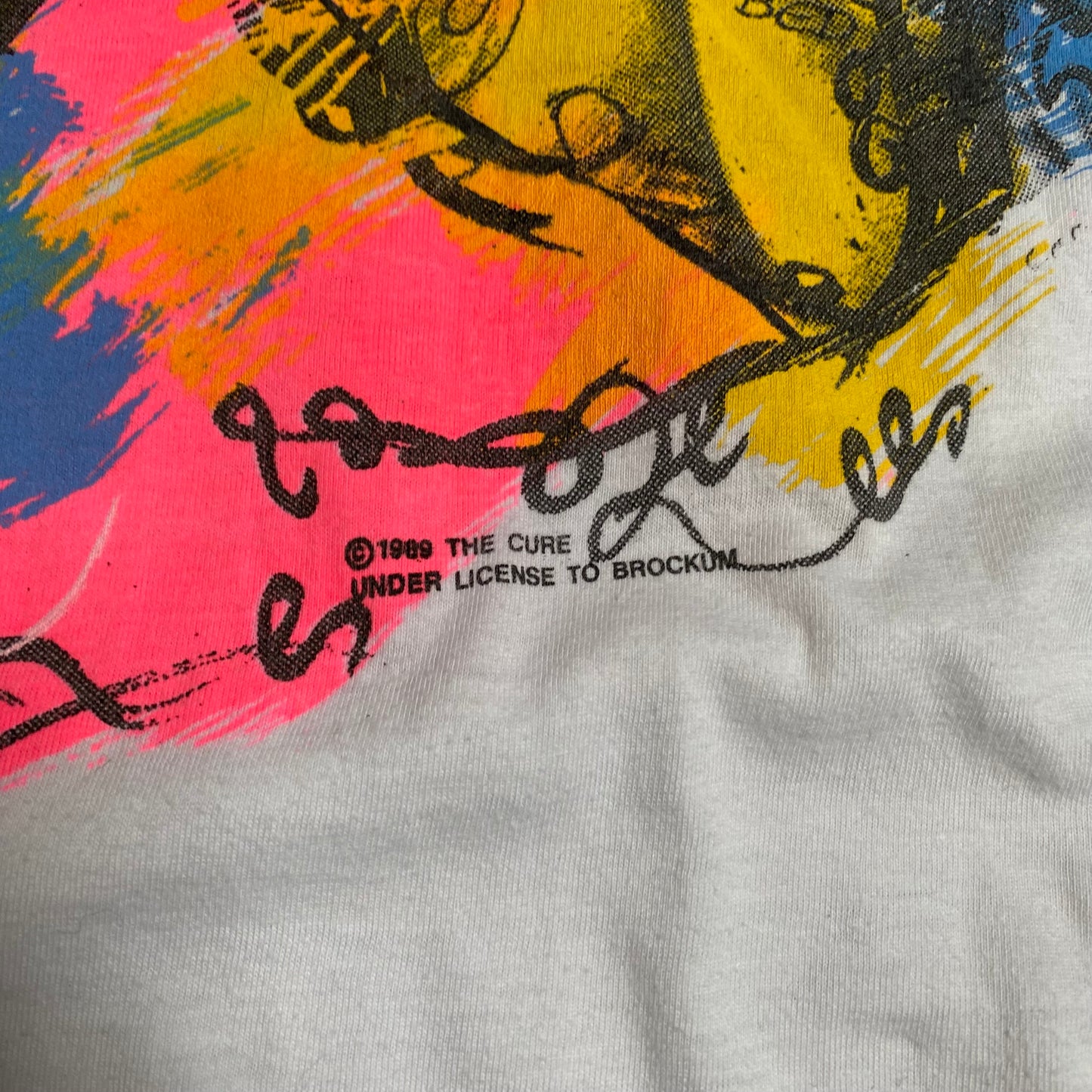 The Cure 1989 Let's Go To Bed Tee