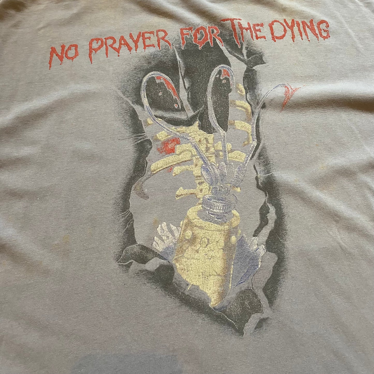 Iron Maiden 1990 No Prayer For The Dying Tee
