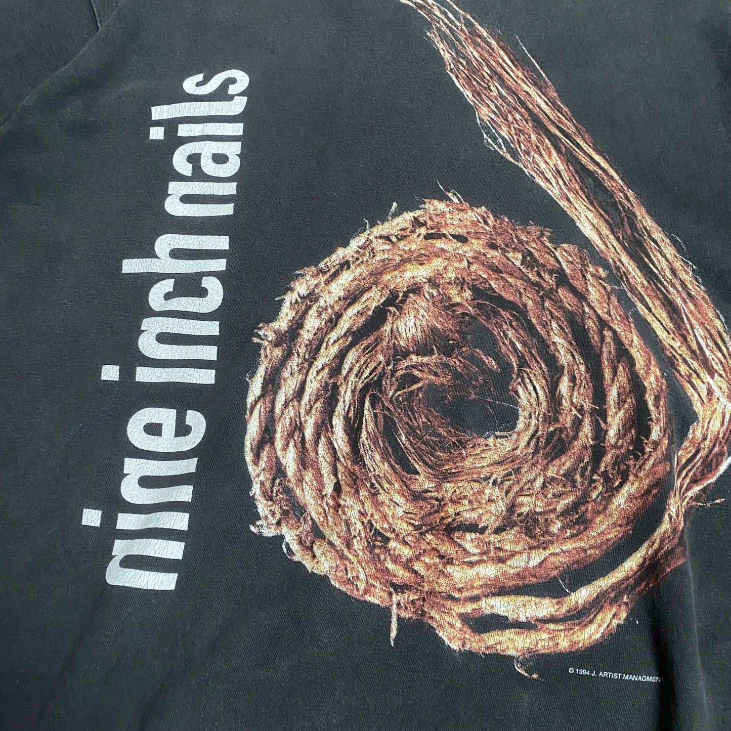 Nine Inch Nails 1994 Further Down The Spiral Tee