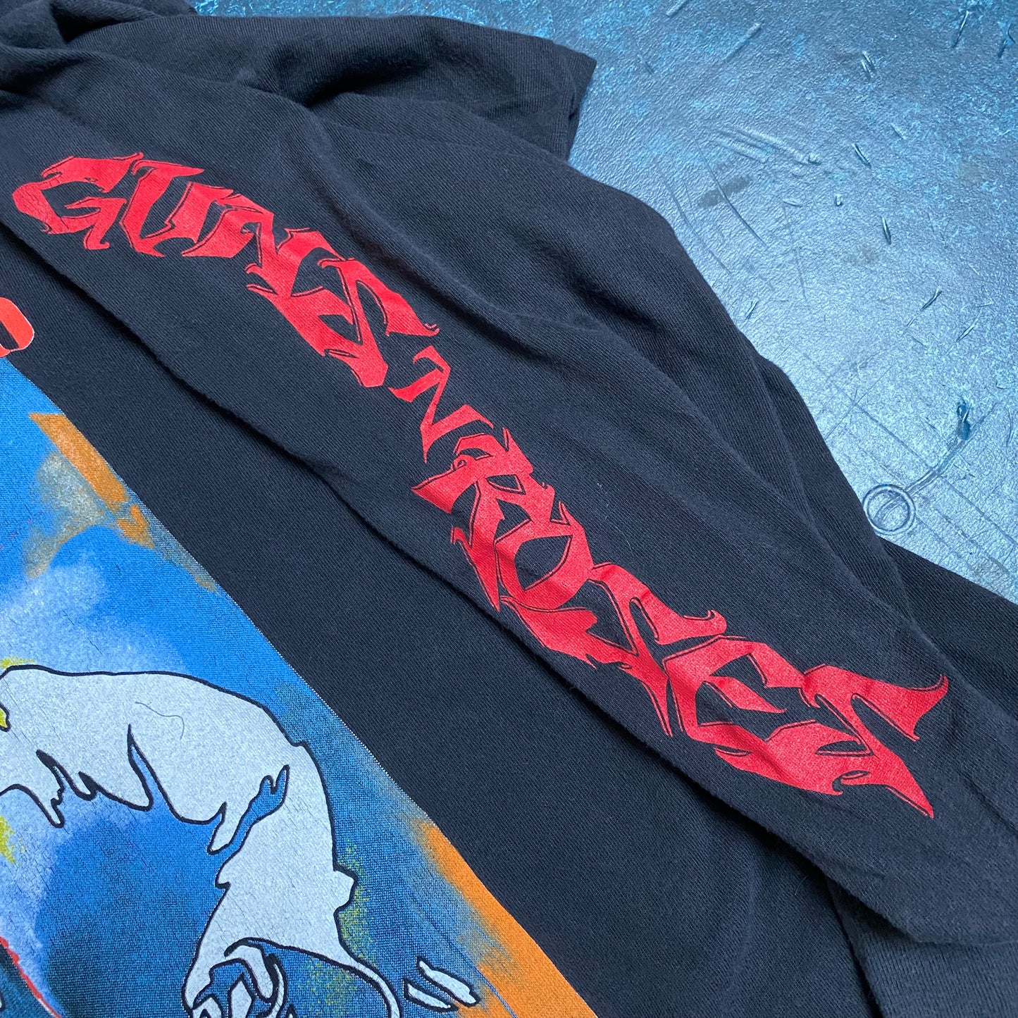 Guns 'N Roses 1993 Use Your Illusion Longsleeved Hooded Tee