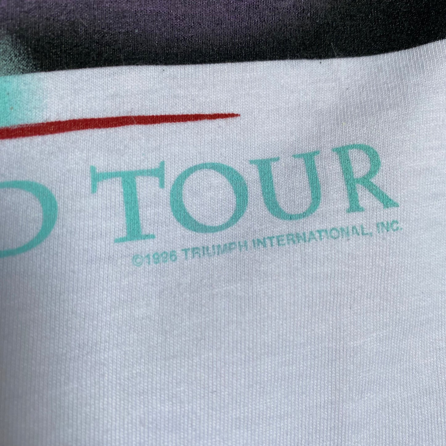 Michael Jackson 1996 King Of Pop History World Tour Tee