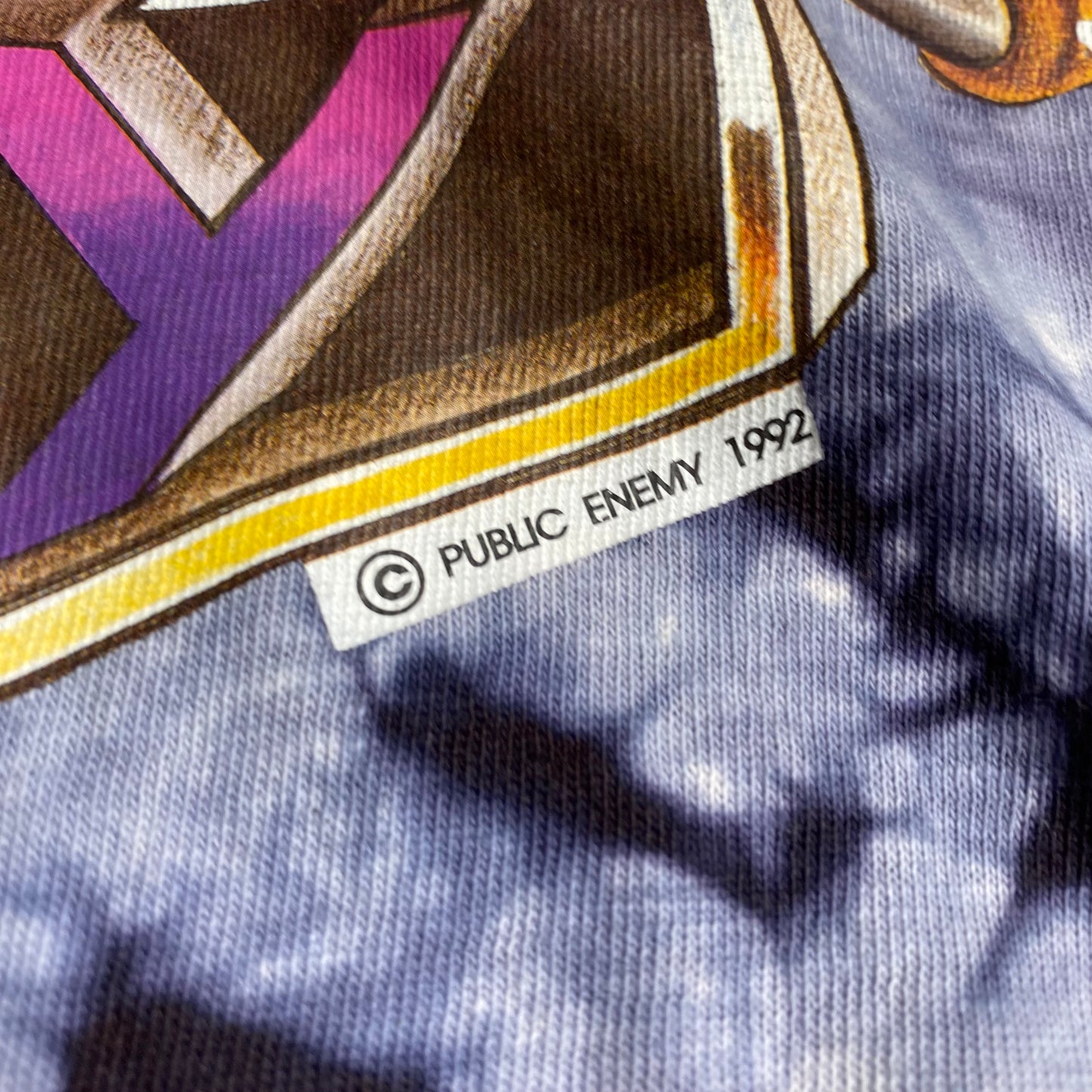 Public Enemy 1992 Black Power Tie Dye Tee